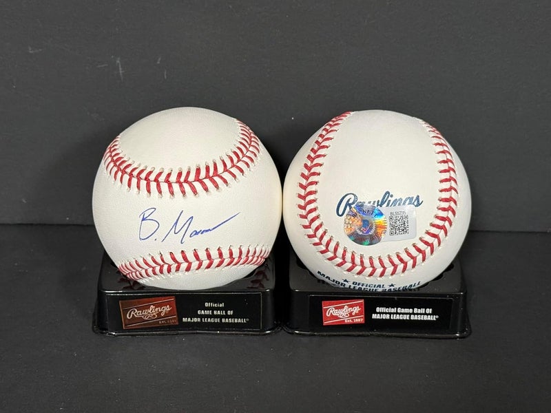 Brandon Marsh Philadelphia Phillies Autographed Signed Official Major League Baseball BECKETT Hologram